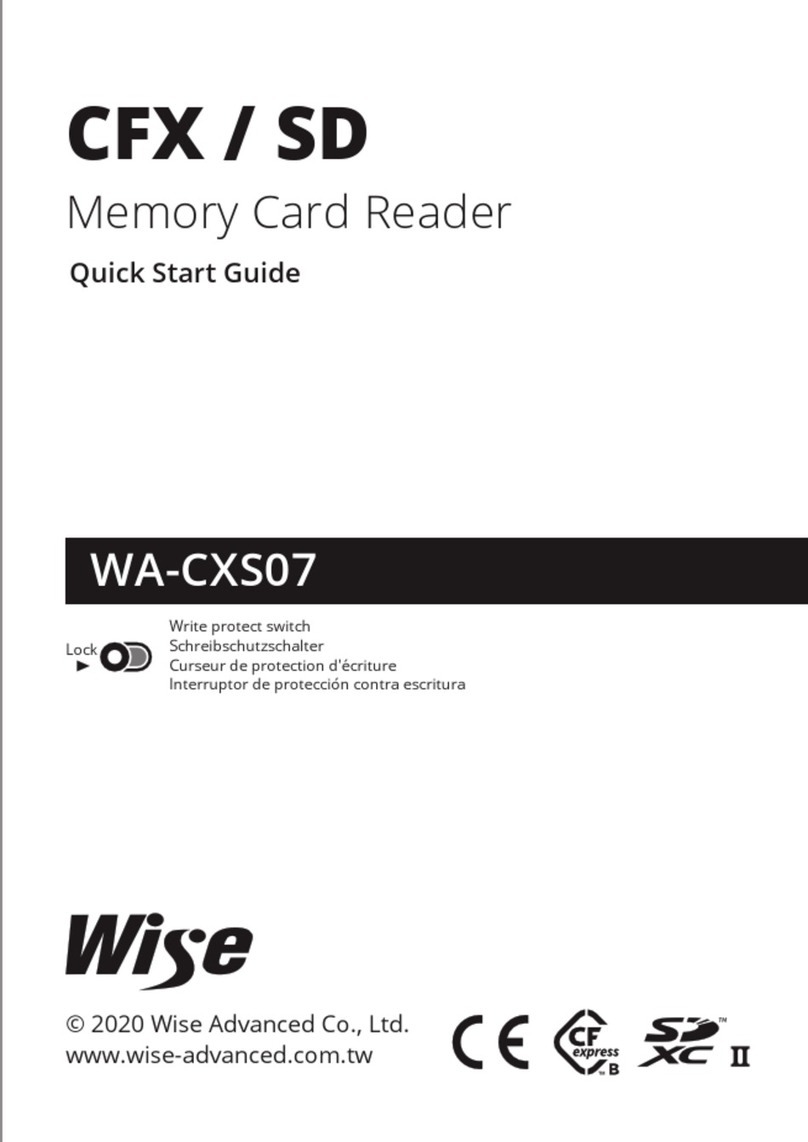 Wise WA-CXS07 User manual
