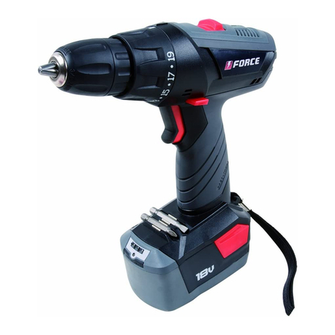 Force 18 V NiCd PT100118 Operator's manual