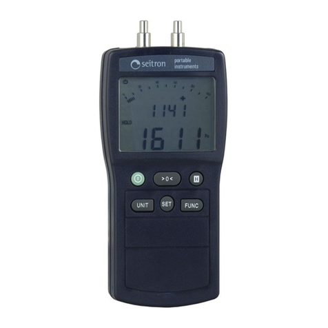 Seitron PRESSOTEST 300 User manual