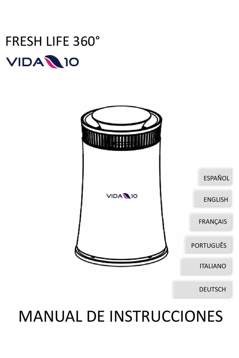 Vida 10 FRESH LIFE 360 instruction manual
