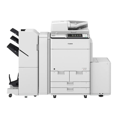 Canon imageRUNNER ADVANCE C7580i III Installation guide