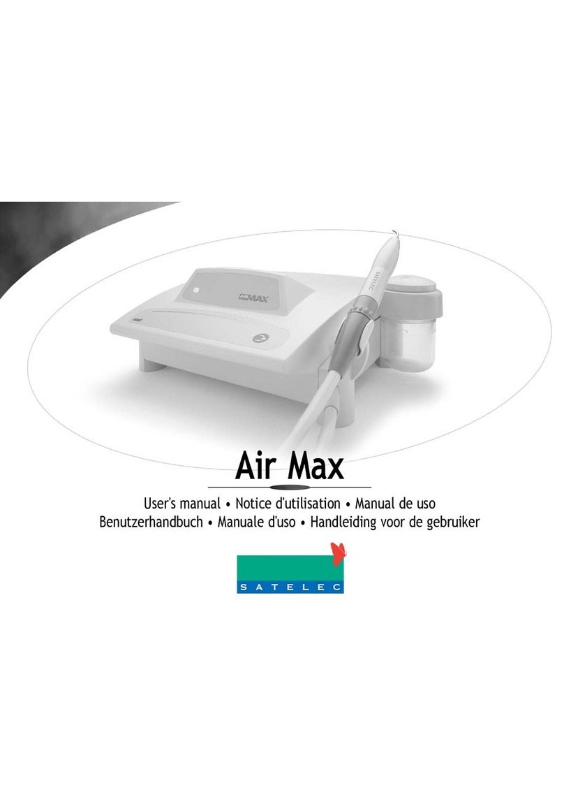 Acteon SATELEC Air Max User manual