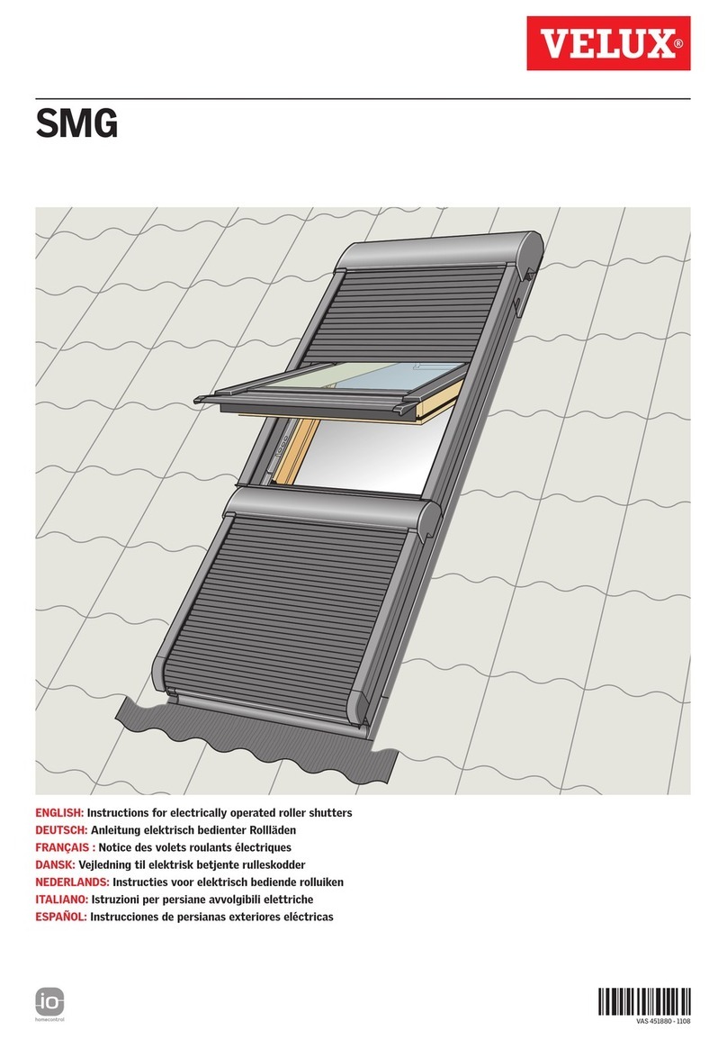 Velux SMG Series instructions