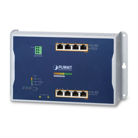 Planet WGs-4215-8HP2S User manual Planet WGs-4215-8HP2S User manual