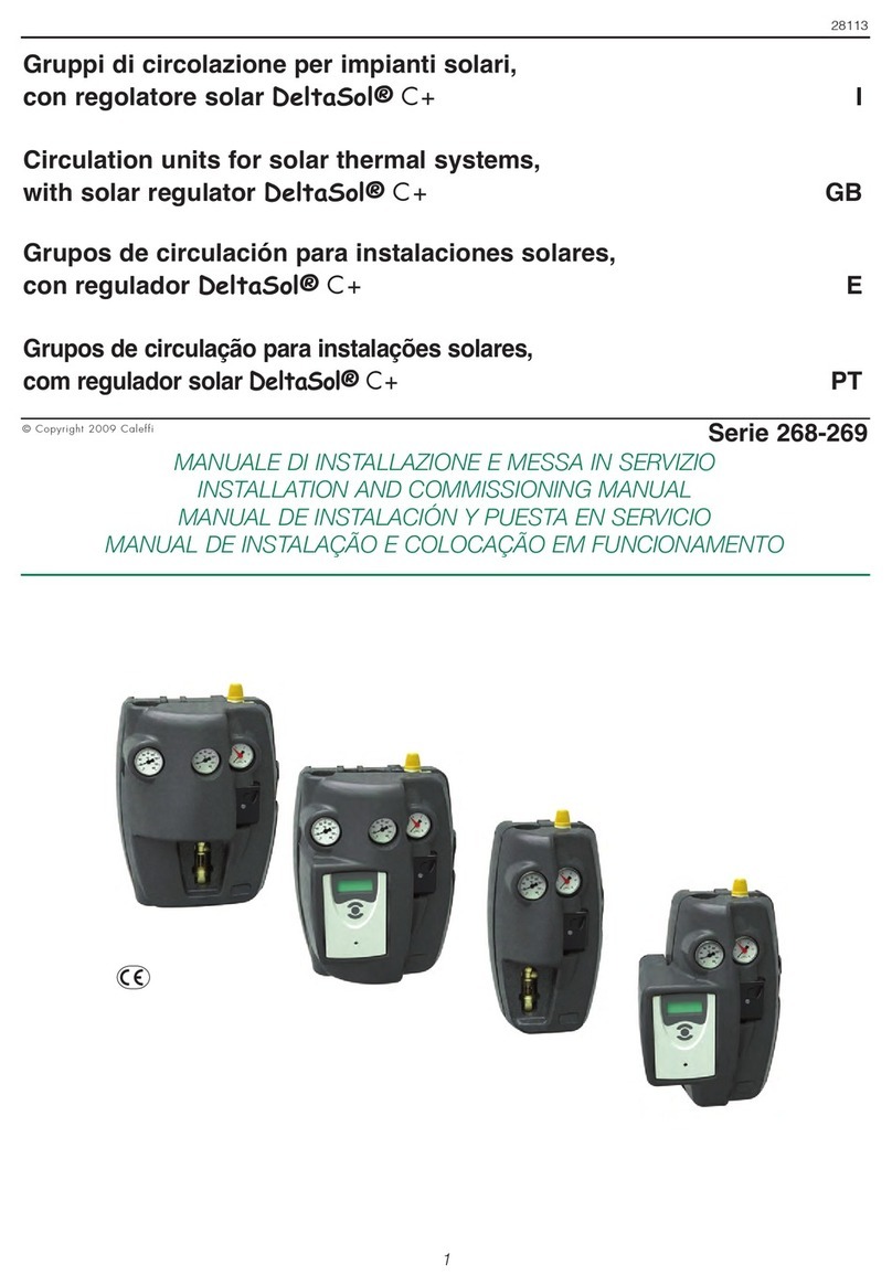 CALEFFI DeltaSol C+ Guide