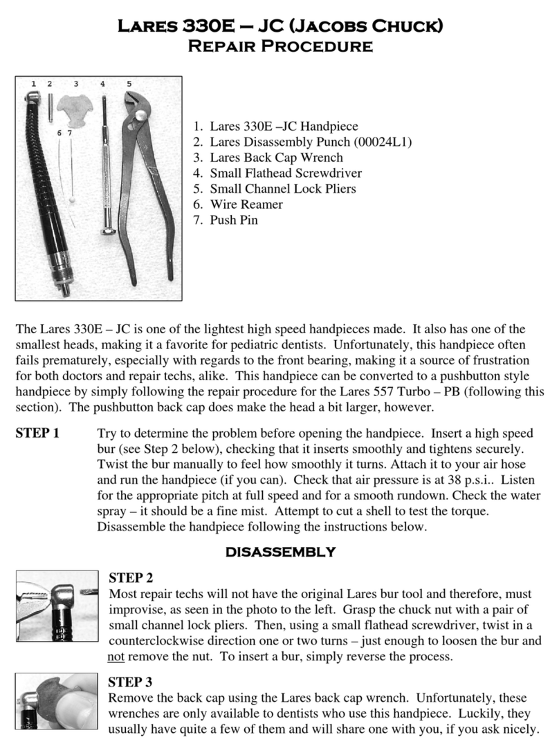 Lares 330E – JC quick start guide