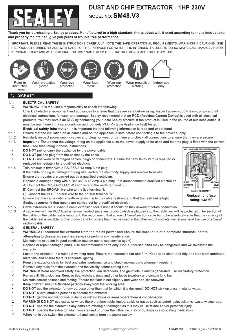Sealey SM48.V3 quick start guide