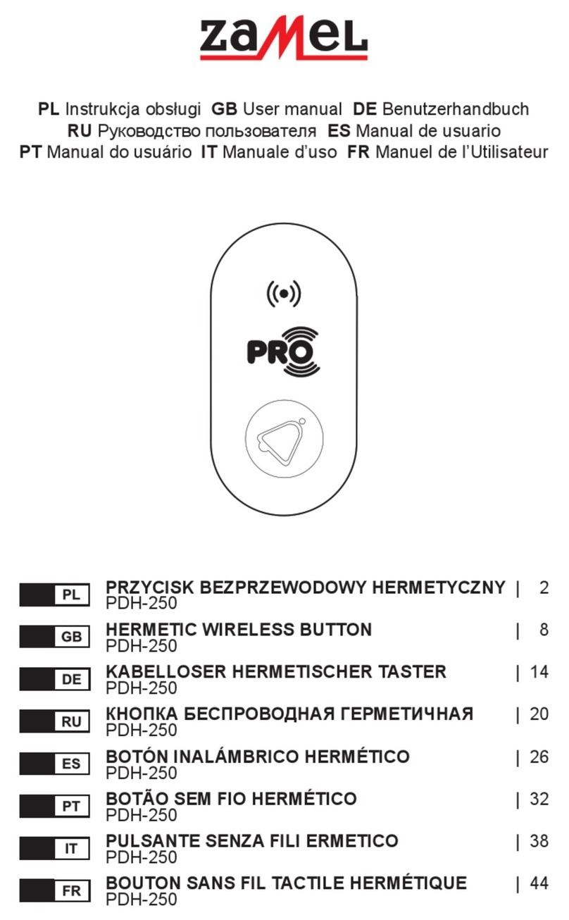 Zamel PDH-250 user manual