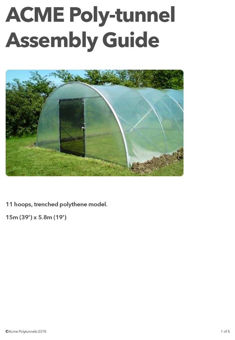 ACME Poly-tunnel User manual