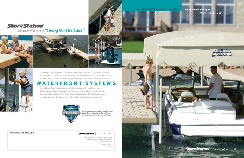 ShoreStation WATERFRONT SYSTEMS User manual