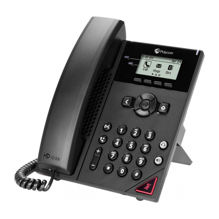 Polycom VVX 150 User manual