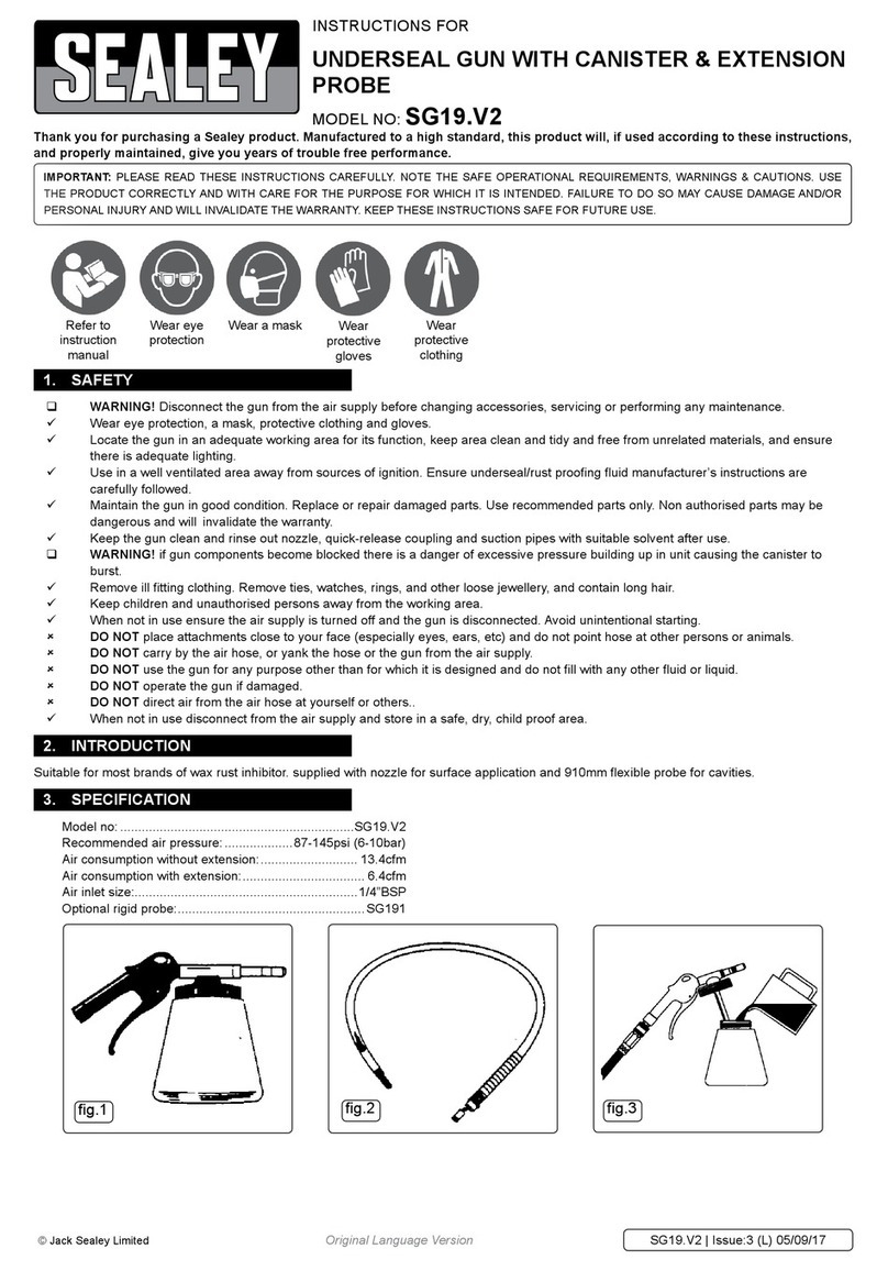 Sealey SG19.V2 instructions