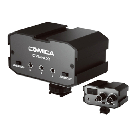 Comica CVM-AX1 user manual