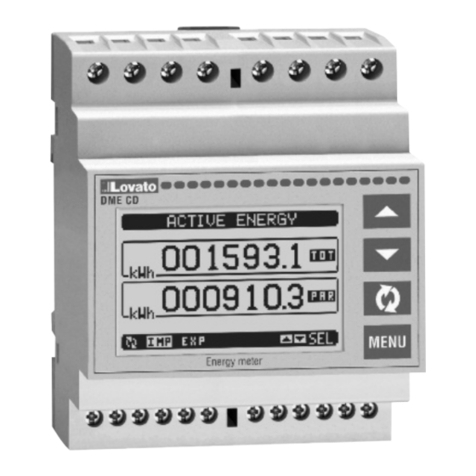 LOVATO ELECTRIC DMECD installation manual