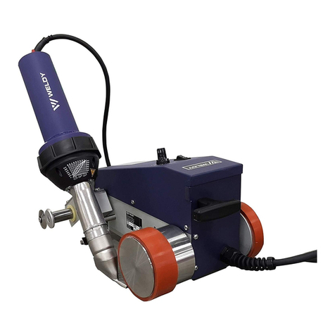 Leister WELDY foiler operating manual