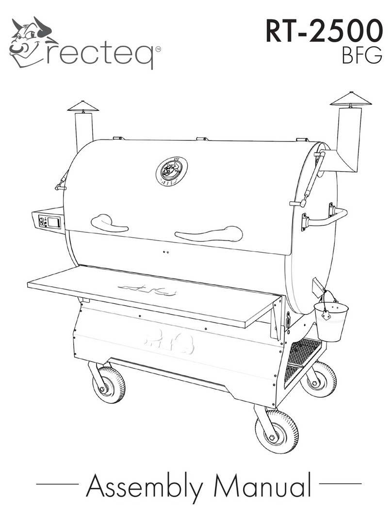 recteq RT-2500 BFG User manual