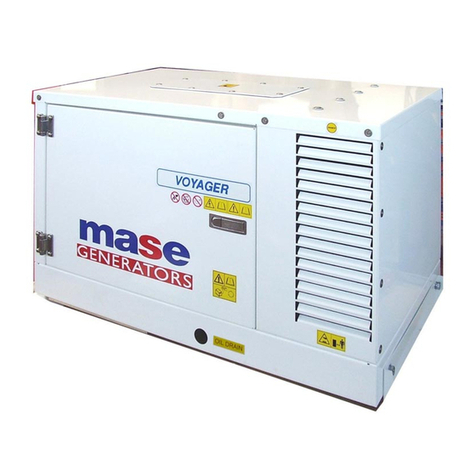 Mase Generators VOYAGER 8000 DM User manual