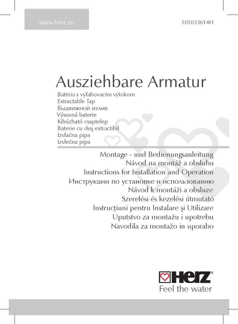 Herz 101033614H Instructions for installation and operation