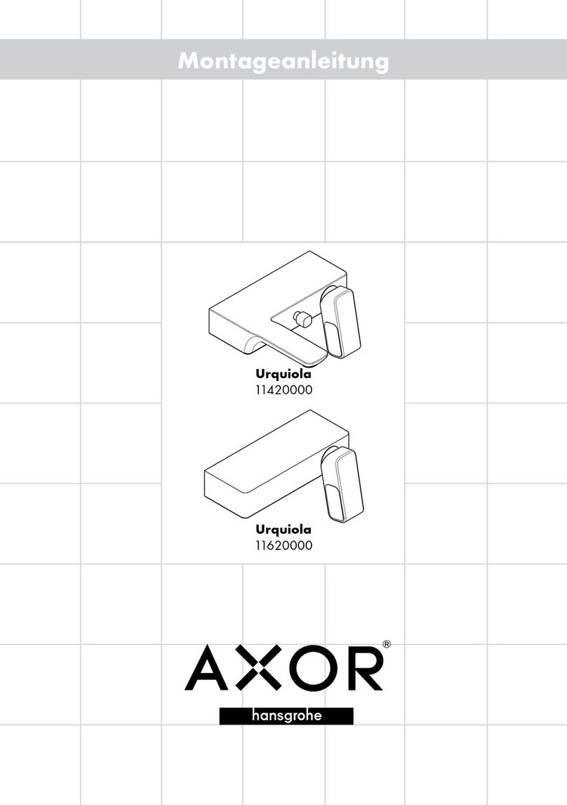 Hans Grohe Axor Urquiola 11420000 User manual