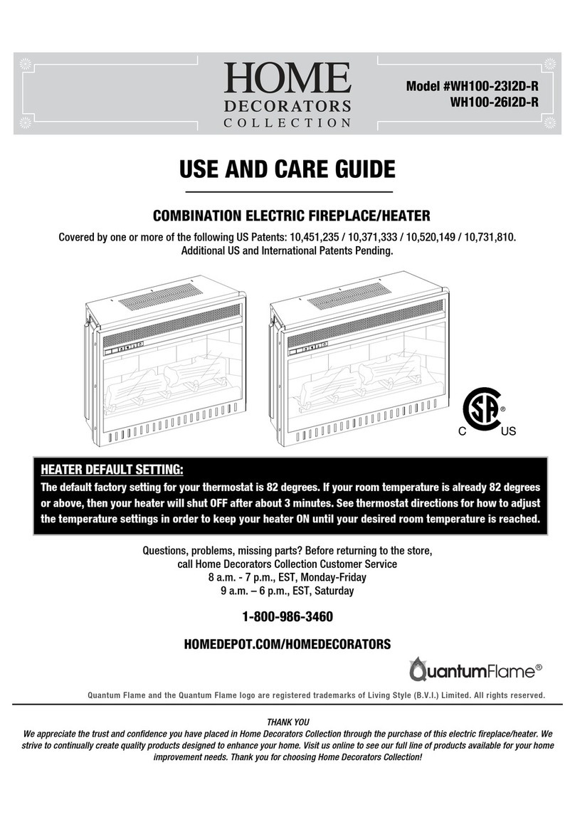 Home Decorators Collection WH100-23I2D-R Use and care guide Home Decorators Collection WH100-23I2D-R Use and care guide