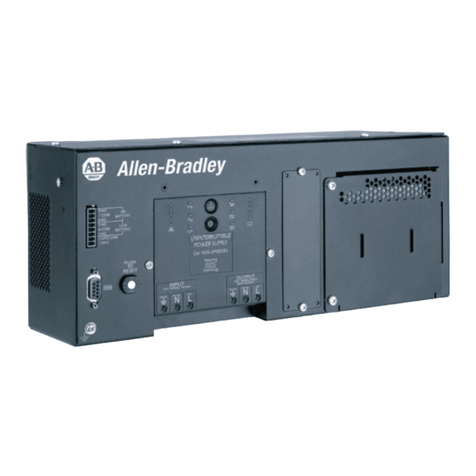 Rockwell Automation Allen-Bradley Bulletin 1609 Installation and operation Rockwell Automation Allen-Bradley Bulletin 1609 Installation and operation