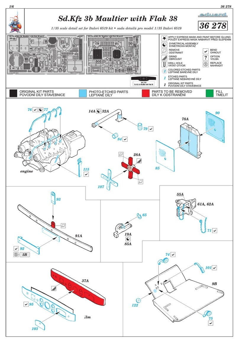 Eduard Sd.Kfz 3b Maultier with Flak 38 quick start guide