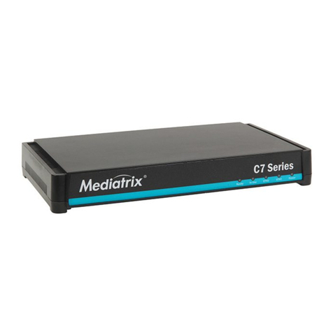 Media5 Mediatrix C710 installation manual