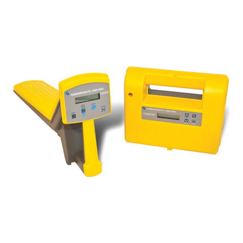 SubSurface Instruments PL-1500 HIGH User manual