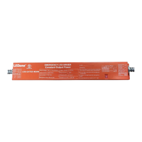 LEDone LOD-EXTED-M20W quick start guide