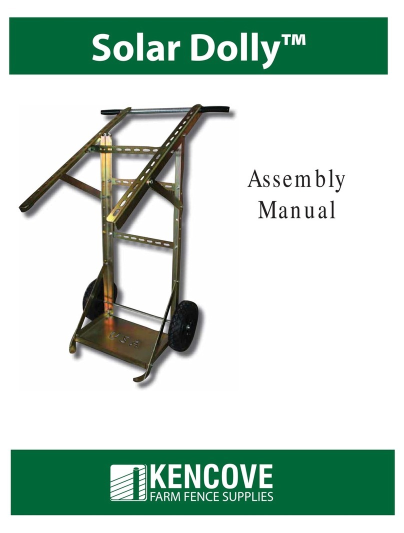 Kencove Solar Dolly Assembly manual