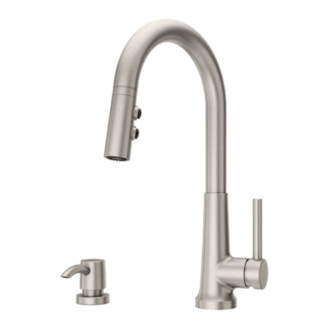 Pfister Crete F-529-7CE Quick installation guide