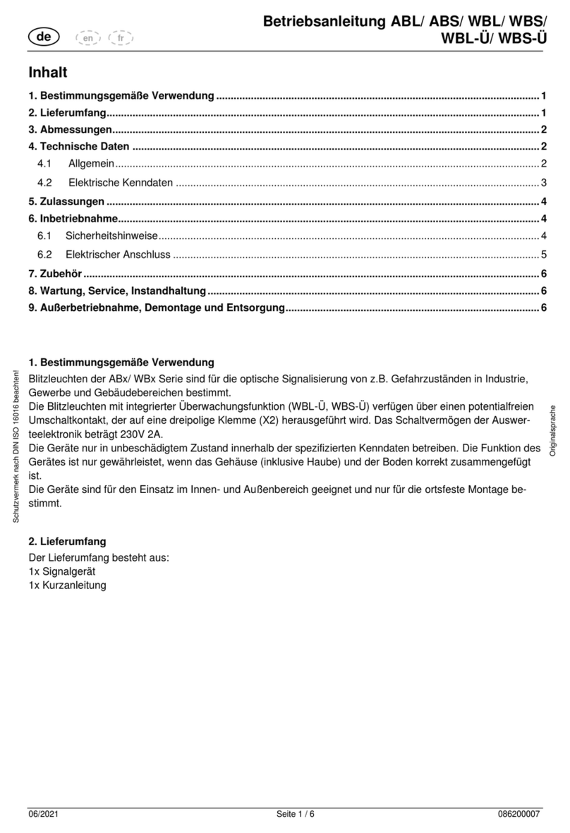 Pfannenberg ABL User manual