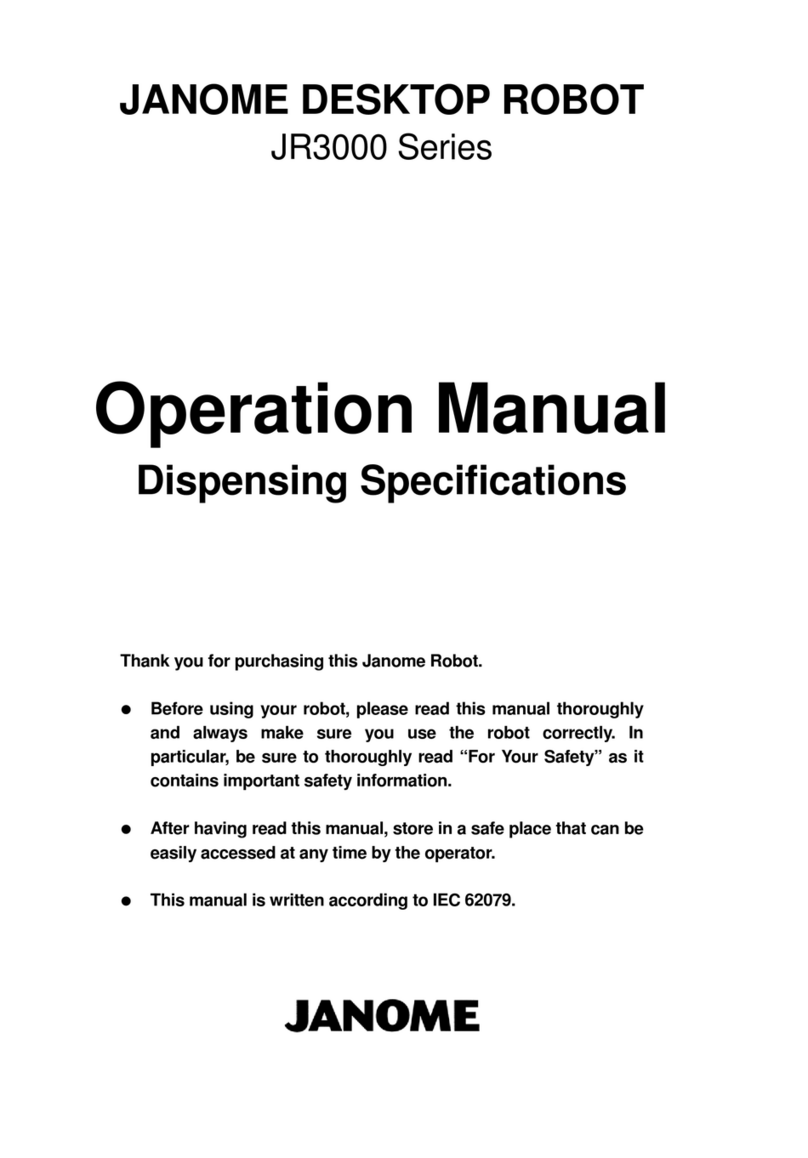 Janome JR3000 Series Operation manual