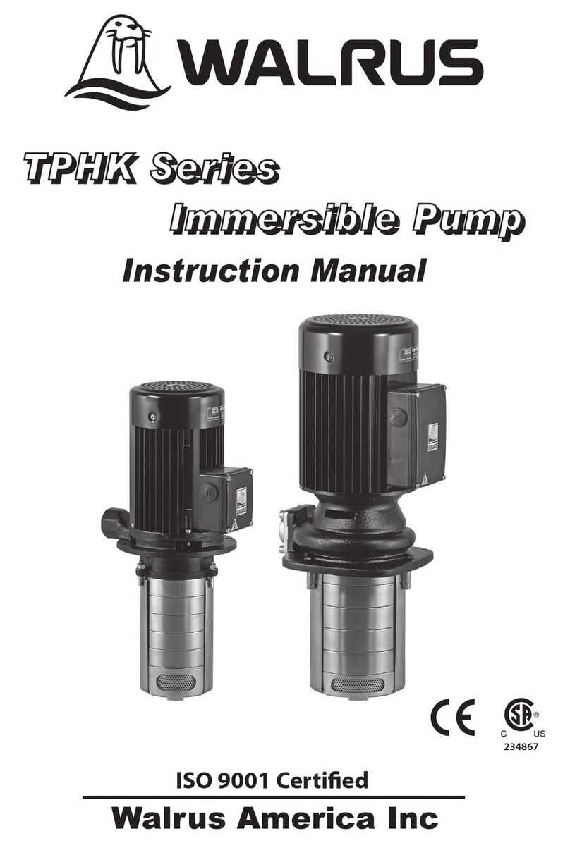 Walrus TPHK Series instruction manual
