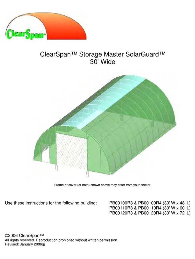 ClearSpan SolarGuard PB00100R3 manual ClearSpan SolarGuard PB00100R3 manual