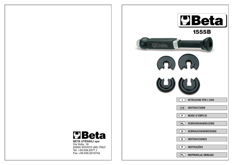 Beta 1555B User manual