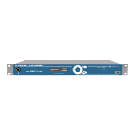 Worldcast Systems AUDEMAT CONTROL Quick Start Notice