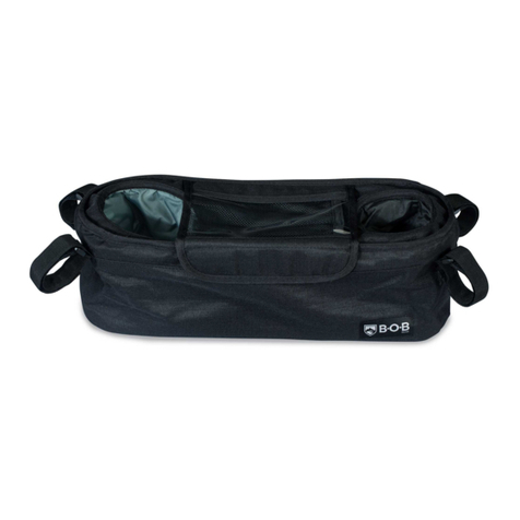Britax BOB Gear Deluxe HANDLEBAR CONSOLE WITH PUMP instructions