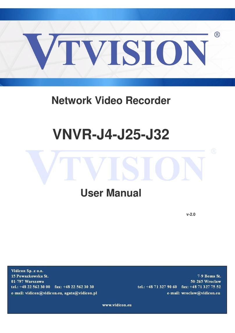 Vtvision VNVR-J4-J25-J32 user manual