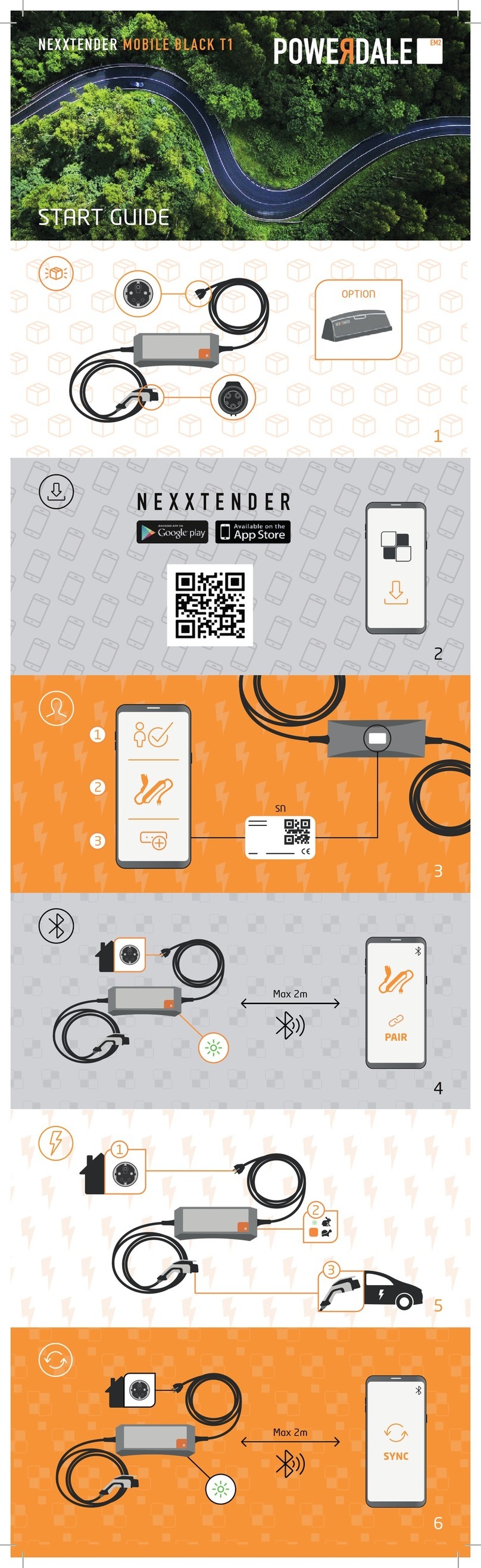 Nexxtender Mobile Black T1 Start guide