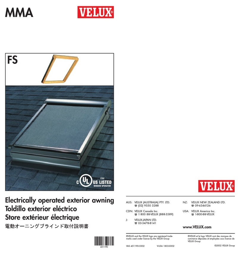 Velux MMA FS manual