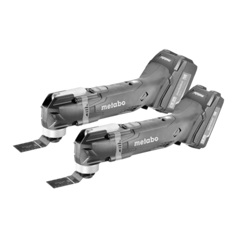 Metabo MT 18 LTX User manual