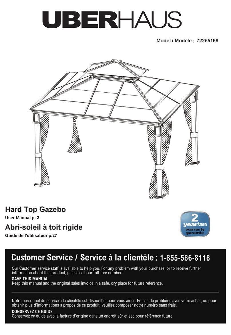 Uberhaus 72255168 user manual