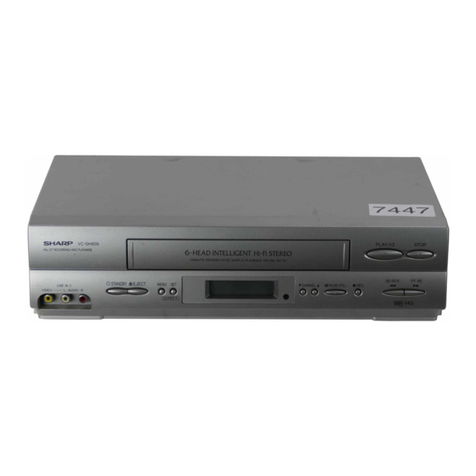 Sharp VC-GH60SM User manual Sharp VC-GH60SM User manual