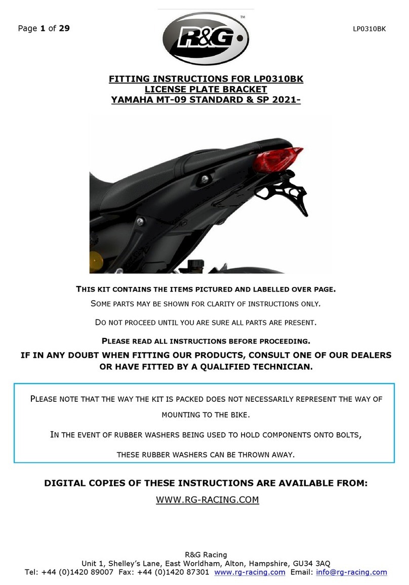 R&G LP0310BK User manual