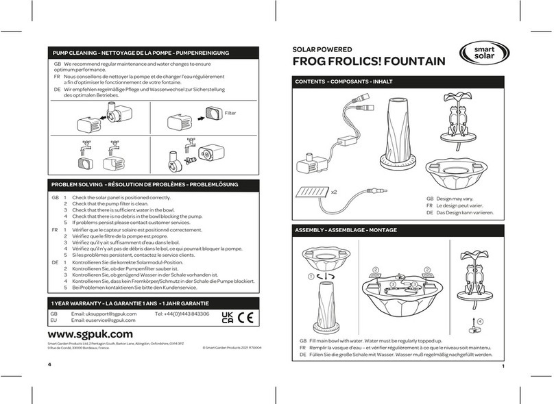 Smart Solar FROG FROLICS User manual