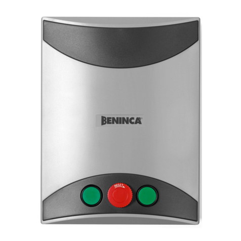 Beninca THINK operating instructions