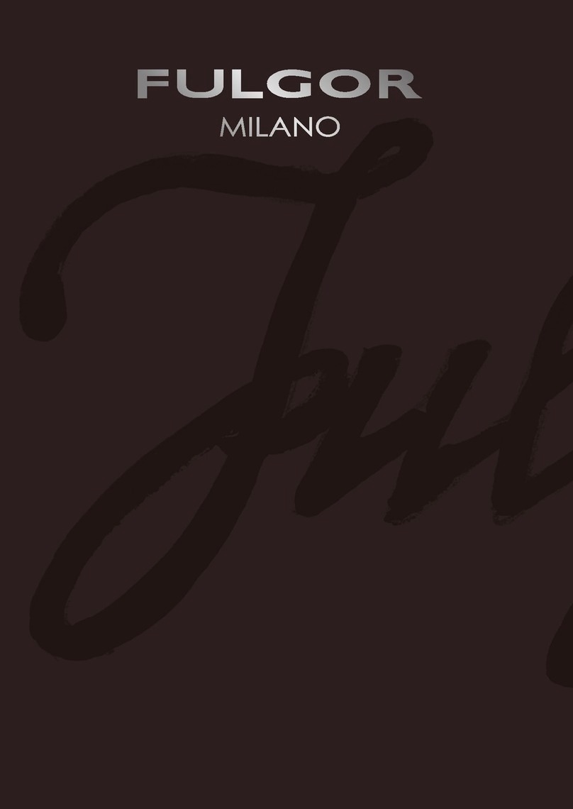 Fulgor Milano FBCD 362 NF ED Instructions for use