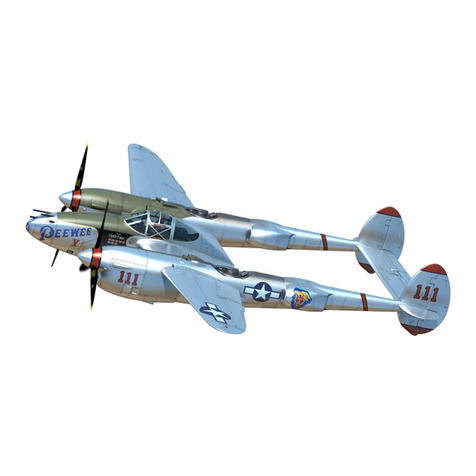 Eduard P-38L Lightning User manual