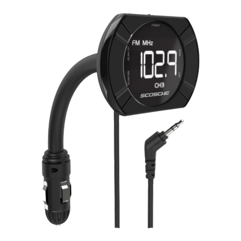 Scosche TUNEIT FMTD13 quick start guide